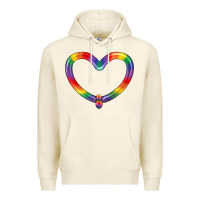 Lgbtq Heart Balloon Premium Hoodie | Teevron