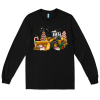 Black little debbie tree cakes bulldozer Long Sleeve Tee - JahusDesignShop