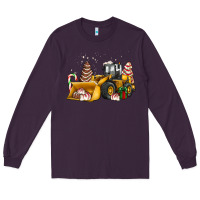 Plum little debbie tree cakes bulldozer Long Sleeve Tee - JahusDesignShop