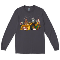 Smoke little debbie tree cakes bulldozer Long Sleeve Tee - JahusDesignShop