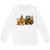 White little debbie tree cakes bulldozer Long Sleeve Tee - JahusDesignShop