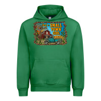 Emerald just a small town girl Urban Hoodie - RanaPortraitStore
