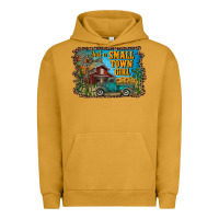 Pigment Peanut Butter just a small town girl Urban Hoodie - RanaPortraitStore