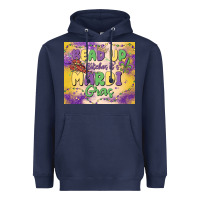 Bead Up Bitches It's Mardi Gras Heavyweight Hoodie | Teevron