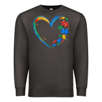 Smoke autism heart Premium Sweatshirt - MaliasSmallBusiness