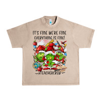 French Oak it's fine we're fine everythıng is fine! Urban Heavy Tee - FaDigitalArtStudio
