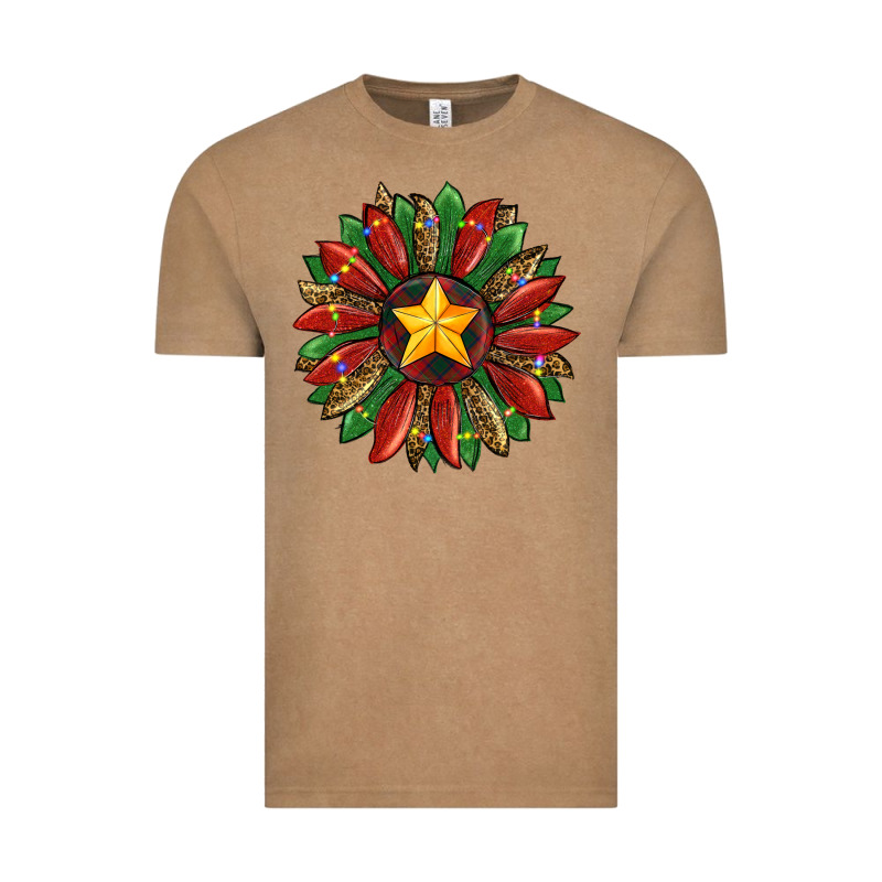 Christmas Sunflower Vintage Tee by RanaPortraitStore | Teevron