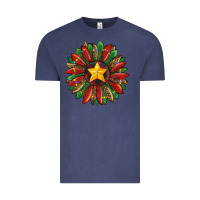 Vintage Denim christmas sunflower Vintage Tee - RanaPortraitStore