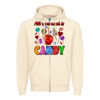 Sandshell all you need is candy Zipper Hoodie - AdoDesignShop