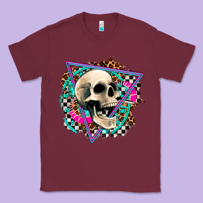 Race Skull Classic Tee Designed By Adodesignshop
