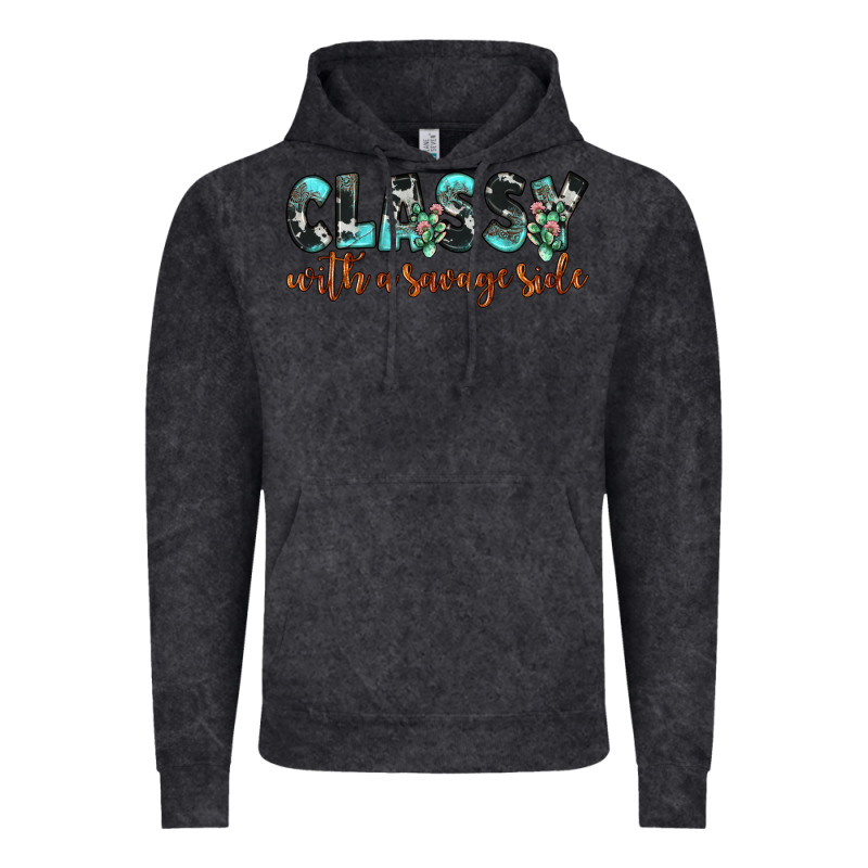 Classy With A Savage Side Vintage Hoodie by JahusDesignShop | Teevron