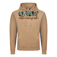 Vintage Coffee classy with a savage side Vintage Hoodie - JahusDesignShop