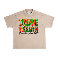 French Oak juneteenth free ish since 1865 Urban Heavy Tee - HRA Design Shop