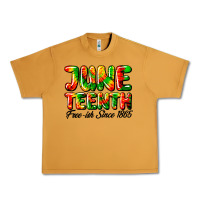 Peanut Butter juneteenth free ish since 1865 Urban Heavy Tee - HRA Design Shop