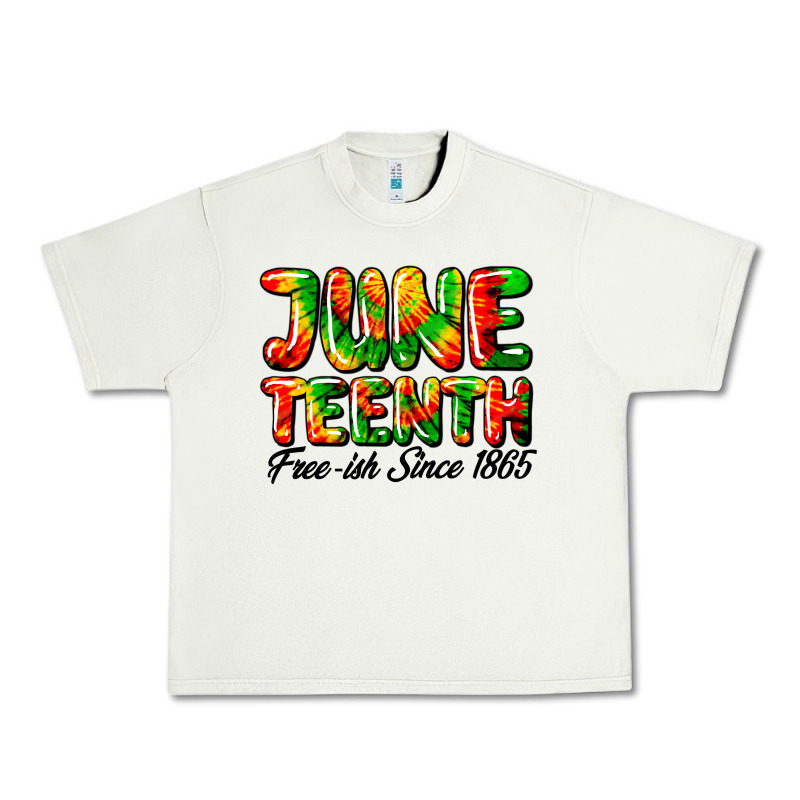 Juneteenth Free Ish Since 1865 Urban Heavy Tee by HRA Design Shop | Teevron