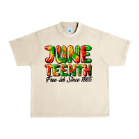 Sandshell juneteenth free ish since 1865 Urban Heavy Tee - HRA Design Shop