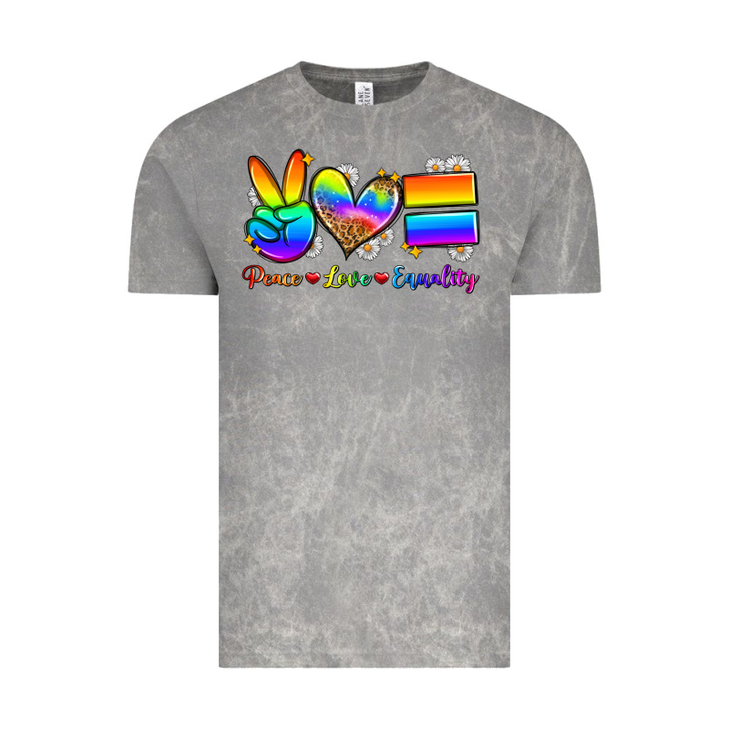 Peace Love Equality Vintage Tee by Zillion Design Studio | Teevron