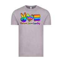 Vintage Zinc peace love equality Vintage Tee - Zillion Design Studio