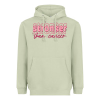 Matcha stronger than cancer Heavyweight Hoodie - MaliasSmallBusiness
