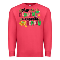 Cardinal chip dippin' margarita sippin Premium Sweatshirt - MaliasSmallBusiness