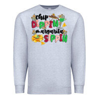 Heather Grey chip dippin' margarita sippin Premium Sweatshirt - MaliasSmallBusiness