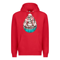 Red baseball and western roses teardrop  8 Premium Hoodie - BundleAndBundleShop