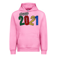 Fuchsia Pink Happy 2021 Urban Hoodie - Bettercallsaul