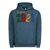 Pigment Midnight Navy Happy 2021 Urban Hoodie - Bettercallsaul