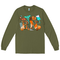 Army Green rn registered nurse Long Sleeve Tee - AdoDesignShop