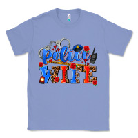 Colony Blue police wife Classic Tee - AdoDesignShop