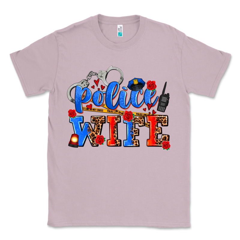 Police Wife Classic Tee by AdoDesignShop | Teevron