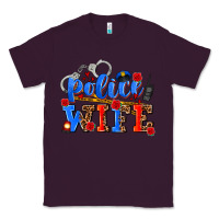Plum police wife Classic Tee - AdoDesignShop