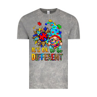 Cloud Rock it's ok to be different autism gnome Vintage Tee - Zillion Design Studio