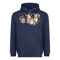 Navy easter gnomies Heavyweight Hoodie - MaliasSmallBusiness