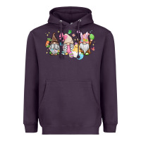 Plum easter gnomies Heavyweight Hoodie - MaliasSmallBusiness