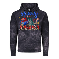 Cloud Black howdy america western Vintage Hoodie - texasbilliewilder