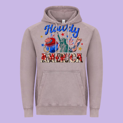 Vintage Hoodie howdy america western