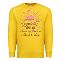 Lemon spririt religious quote Premium Sweatshirt - MaliasSmallBusiness
