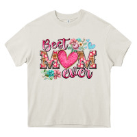 Cream best mom ever Heavy Core Tee - RacoonDesign