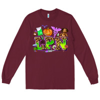 Burgundy lpn halloween nurse with Long Sleeve Tee - AdoDesignShop