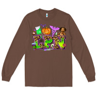 Chestnut lpn halloween nurse with Long Sleeve Tee - AdoDesignShop