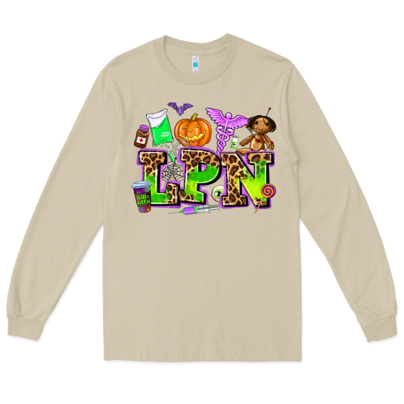 Lpn Halloween Nurse With Long Sleeve Tee by AdoDesignShop | Teevron