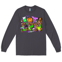 Smoke lpn halloween nurse with Long Sleeve Tee - AdoDesignShop