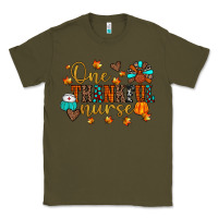 Army Green one thankful nurse Classic Tee - JahusDesignShop