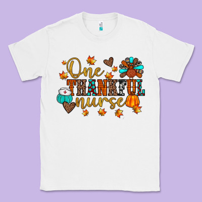 One Thankful Nurse Classic Tee Designed By Jahusdesignshop