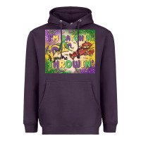 Plum i'm catchin' if you're throwin Heavyweight Hoodie - MaliasSmallBusiness