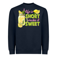 Navy life is  make it sweet Heavyweight Sweatshirt - texasbilliewilder