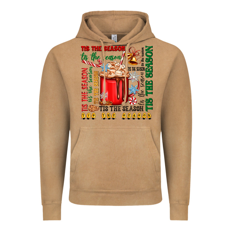 Tis The Season Vintage Hoodie by Zillion Design Studio | Teevron