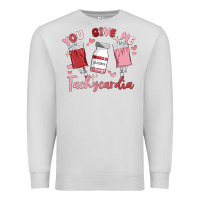 Dove Grey you give me tachycardia Premium Sweatshirt - MaliasSmallBusiness