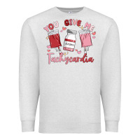 Oatmeal Heather you give me tachycardia Premium Sweatshirt - MaliasSmallBusiness